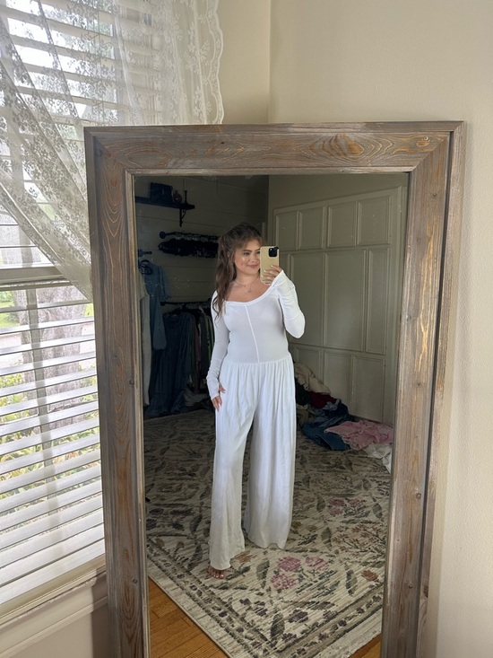 Pants - Free people Hot Shot Wide-Leg jumpsuit